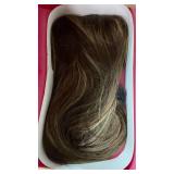 NATAGHAIR Honey Blonde Wigs for White Women - Missmizz Straight Highlight Brown Wig Human Hair Wigs for White Women can be Restyled to Curly Wigs