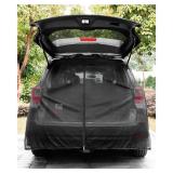 ANZOME Car Tailgate Mesh Screen for SUV Camping, 59x71 Inches Magnetic Car Trunk Mosquito Net for Ventilation and Bug Protection to Camping, Road Trips, Fishing, and More