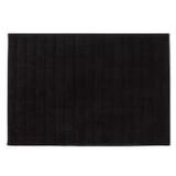 Room Essentials Memory Foam Bath Mat, Black, 17in x 24in