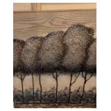 Textured Tree Grove Wall Art 40x40