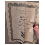 Thomas Kinkade Stone Bridge Print with COA 45x36