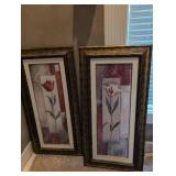 Red Tulip Framed Art Print Set