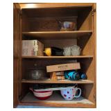 Contents of both cabinets