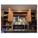 Cabinet contents and 6 drawers