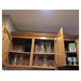 Cabinet contents and 6 drawers