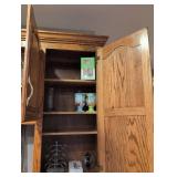 Cabinet contents and 6 drawers