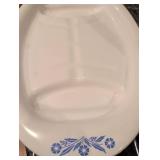 Corningware Cornflower Blue Oval Dish P-19