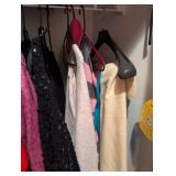 Hall closet contents, bring bags