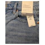 High Rise Cheeky Straight Jeans Size 29 Petite