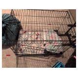 Folding Metal Wire Dog Crate