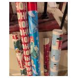 Christmas Holiday Gift Wrapping Paper Roll Set