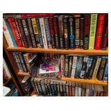 Hard cover book collection bring boxes not the shelf