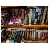 Hard cover book collection bring boxes not the shelf