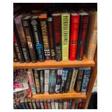 Hard cover book collection bring boxes not the shelf