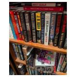 Hard cover book collection bring boxes not the shelf