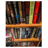 Hard cover book collection bring boxes not the shelf