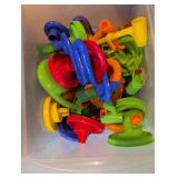 Rainbow Marble Run Track Set