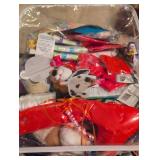 Birthday party wrap with decorations