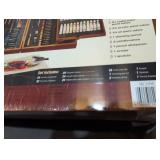 Art Studio 72 Piece Mixed Media Art Set with Wood Case