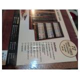 Art Studio 72 Piece Mixed Media Art Set with Wood Case