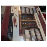Art Studio 72 Piece Mixed Media Art Set with Wood Case