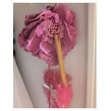 Decorative hair clips and flowers for accessories