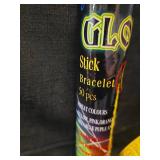 Glow Stick Bracelets with Smiley Face Roll