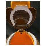 Lion Cookie Jar says \" get your hand out of my cookie jar.\"