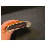 6oz Stainless Steel Hip Flask with Leather Cover and Coin Bank Insert