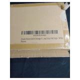 Zoaka White Expandable Storage Rack