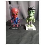 Marvel Avengers & Spider-Man Bobblehead Set