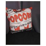 Retro Cinema Movie Theater Decorative Throw Pillow