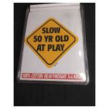 Split Tee 50 Year Old At Play Novelty T-Shirt