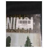 Sasquatch Warning Sign Wall Decor