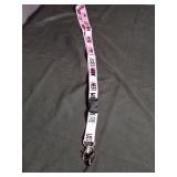 Just Work Here Us Pink Lanyard with Button Pin Set