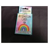 Rainbow Affirmation Cards - 54 Piece Inspirational Deck