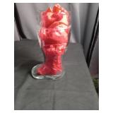 Firefighter Elmo Hand Pupper and Official Fire Rescue Boot Glass Set