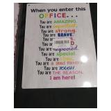 Safe Space Medical Office Signs - Rainbow Pride Design