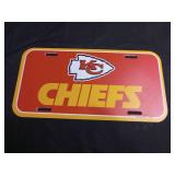 Kansas City Chiefs NFL License Plate