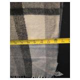 Beautiful super soft Acrylic Fringe Scarf 100% acrylic, 24\"x 70\"