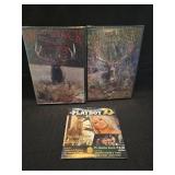 Mossback Hunting DVD Collection & Playboy 50th Anniversary CD Bundle