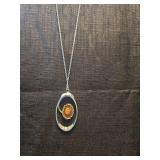 Oval Penny Necklace