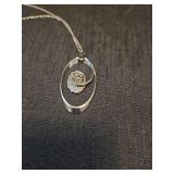 Oval Penny Necklace