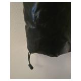 Orange Kiss Essentials Black Puffer Vest XL