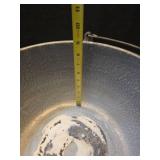 Gray Graniteware Wash Basin