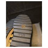 White Platform Lace-Up Sandals size 9