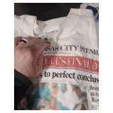1993 Kansas City Star Baseball Headlines T-Shirt Collection
