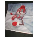 TongXi Winter Snowman Square Decorative Pack