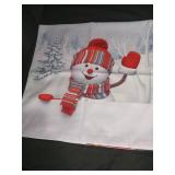TongXi Winter Snowman Square Decorative Pack
