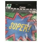 Birthday Party Accessories Bundle - Hat and Super Cape